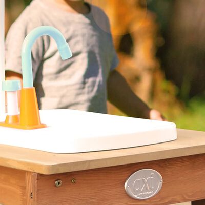 AXI Table de pique-nique à sable et eau Dennis cuisine de jeu et bancs