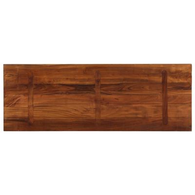 vidaXL Dessus de table 140x50x3,8cm rectangulaire bois massif récupéré