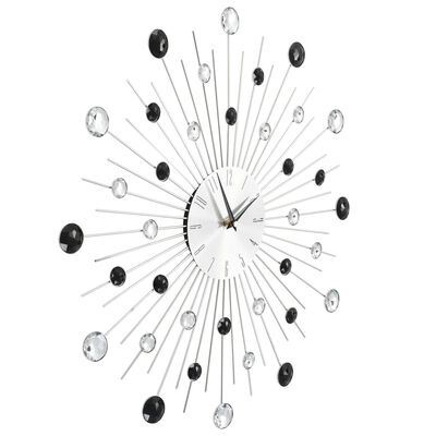 vidaXL Horloge murale avec mouvement à quartz Design moderne 50 cm