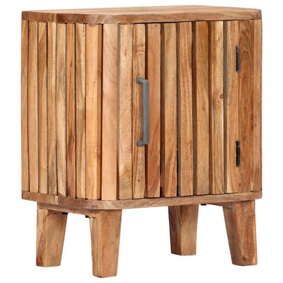 vidaXL Table de chevet 40 x 30 x 50 cm Bois d'acacia massif