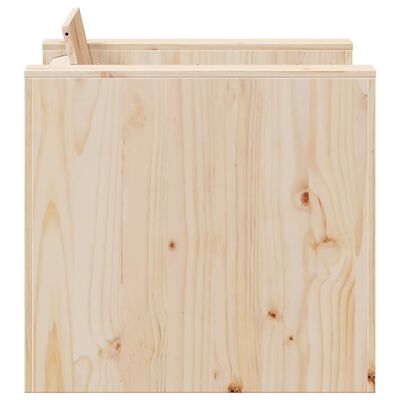 vidaXL Canapé de jardin 79x60x62 cm bois de pin massif