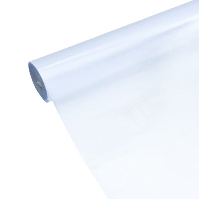 vidaXL Film de fenêtre statique dépoli gris transparent 90x2000 cm PVC