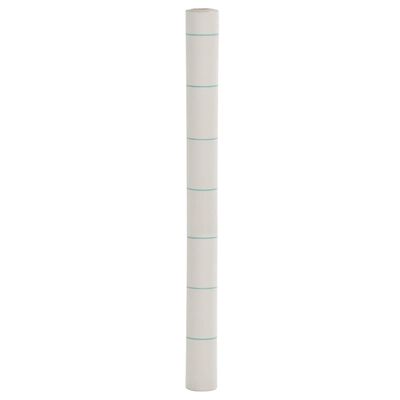 vidaXL Membrane anti-mauvaises herbes blanc 1,5x10 m PP