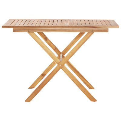 vidaXL Ensemble à dîner de jardin 3 pcs Résine tressée et acacia