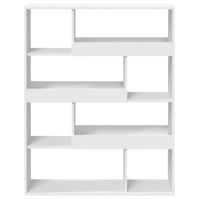 vidaXL Cloison de séparation blanc 100x33x125,5 cm bois d'ingénierie