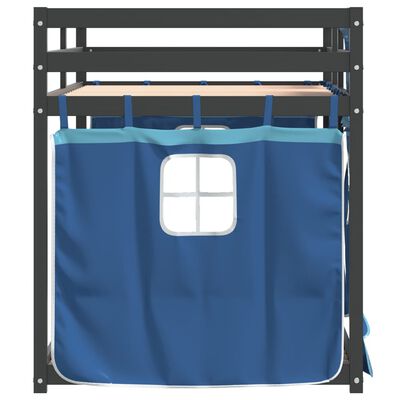 vidaXL Lit superposé sans matelas 90x200 cm bois de pin massif