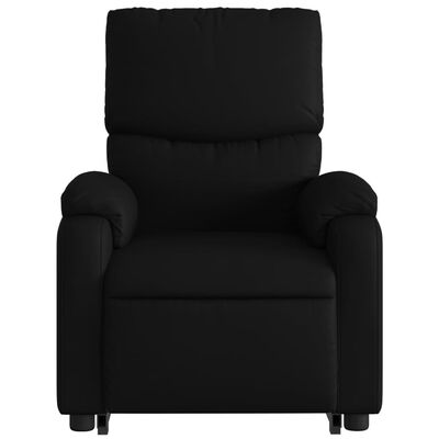 vidaXL Fauteuil inclinable électrique noir similicuir