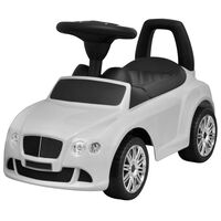 vidaXL Voiture à pousser par pieds pour enfants blanc