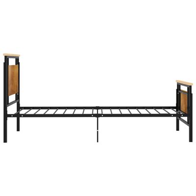 vidaXL Cadre de lit sans matelas métal 90x200 cm