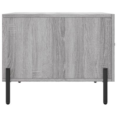 vidaXL Table basse Sonoma gris 50x50x40 cm Bois d'ingénierie