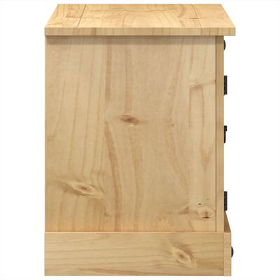 vidaXL Meuble TV Corona 100x37x52 cm bois de pin massif