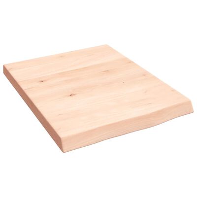 vidaXL Étagère murale 40x50x(2-4)cm bois de chêne massif non traité