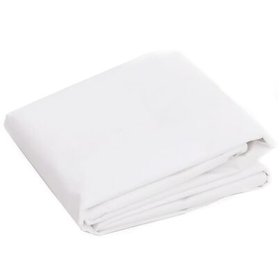 vidaXL Bâche 260 g/m² 8x10 m Blanc PEHD