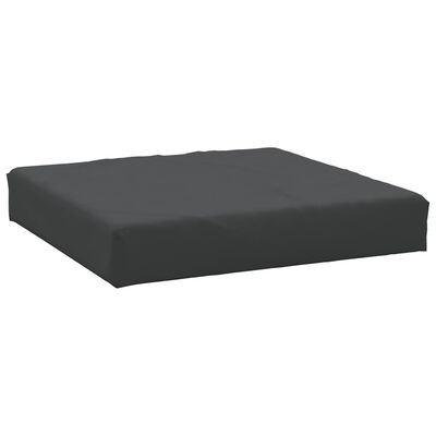 vidaXL Coussins de palette lot de 2 noir tissu oxford