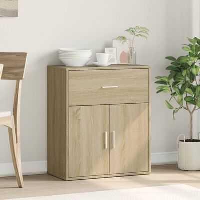 vidaXL Buffet chêne sonoma 60x31x70 cm bois d'ingénierie