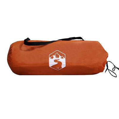 vidaXL Tente de camping tunnel 4 personnes orange imperméable