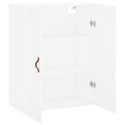 vidaXL Armoire murale blanc 69,5x34x90 cm