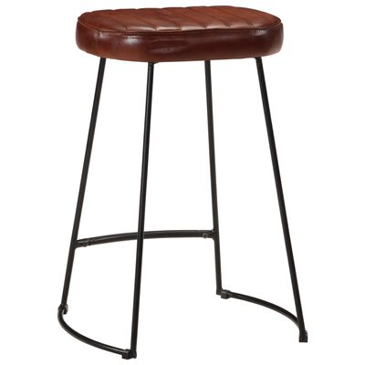 vidaXL Tabourets de bar lot de 2 marron foncé 41x29x62 cm