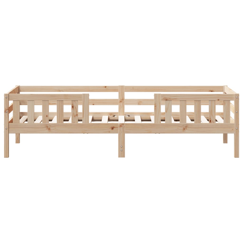 vidaXL Cadre de lit sans matelas 100x200 cm bois massif de pin