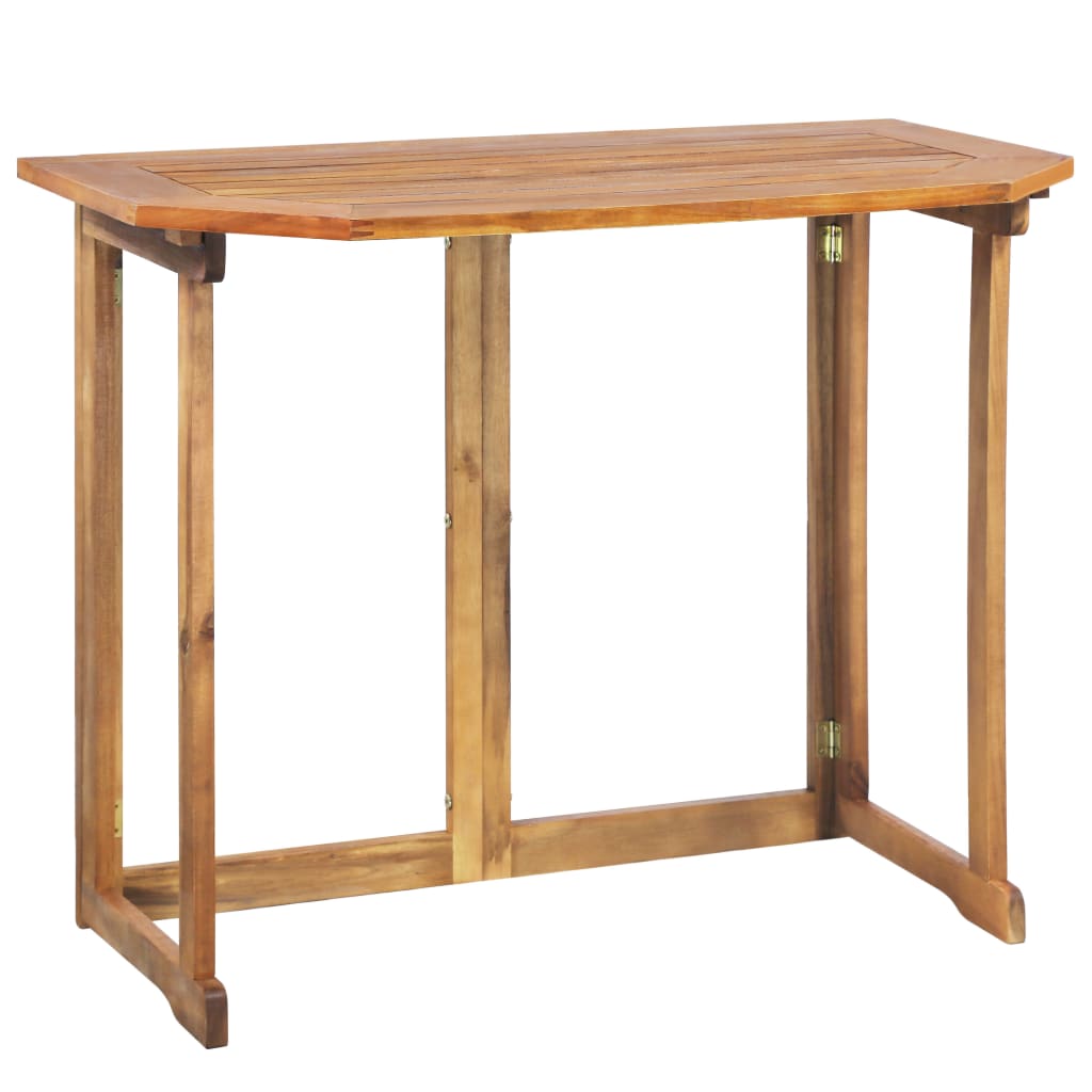 vidaXL Ensemble de bistro 4 pcs Bois d'acacia solide