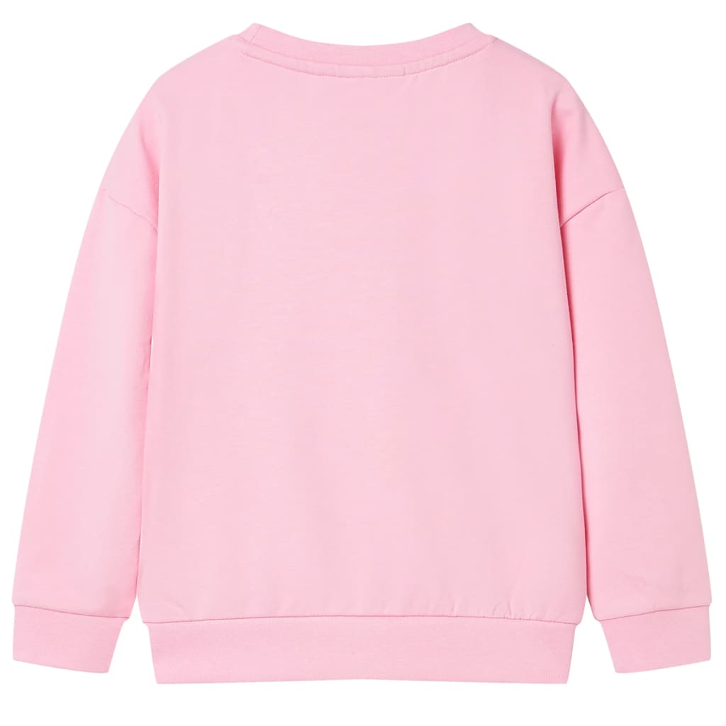 Sweatshirt pour enfants rose 104