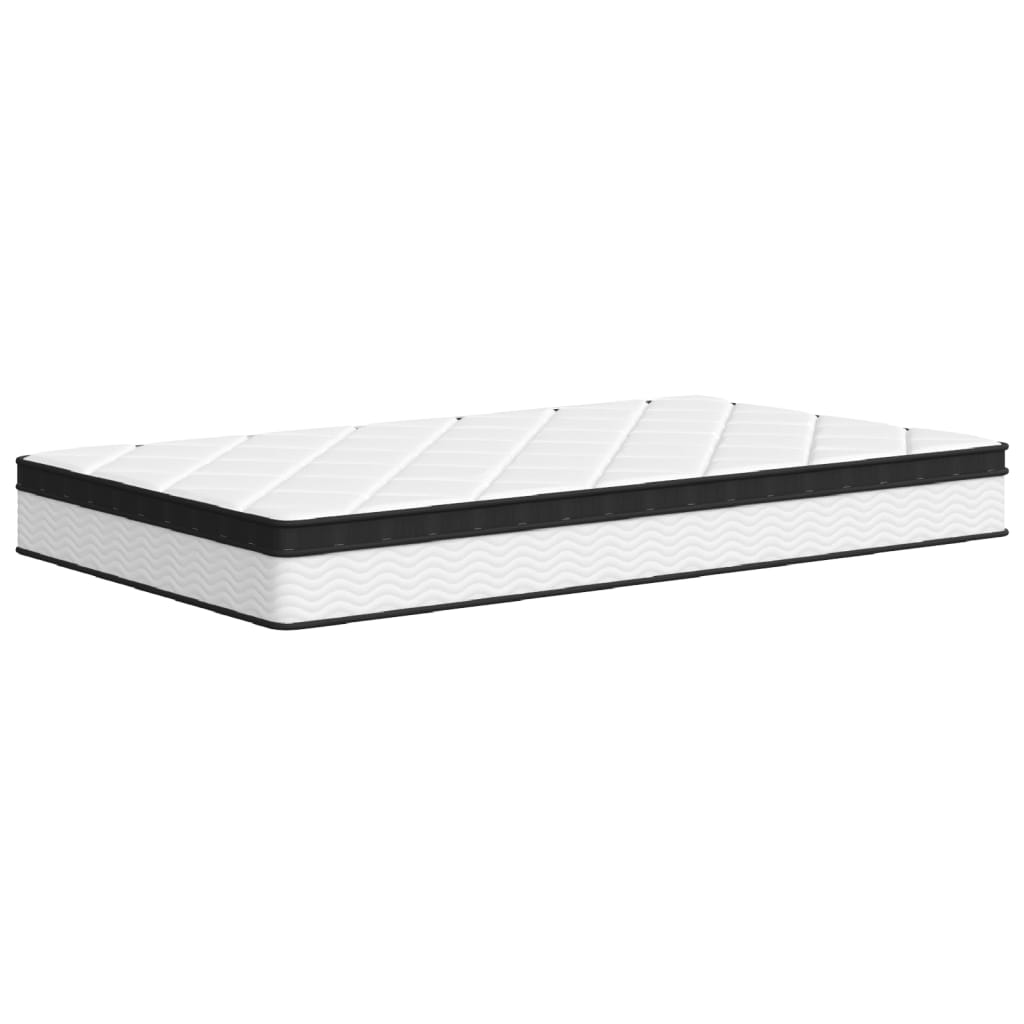 vidaXL Matelas à ressorts ensachés moyen plus 100x200 cm