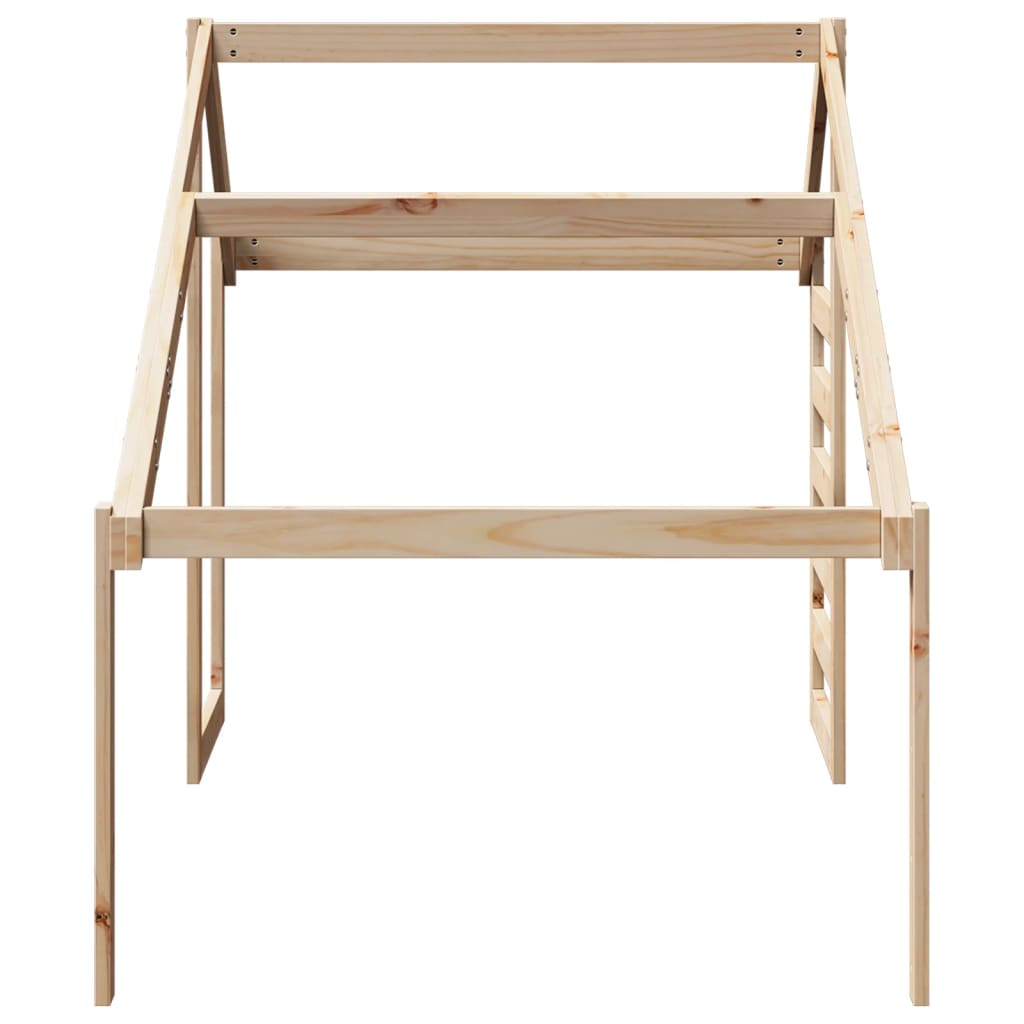 vidaXL Toit de lit pour enfants 188x82x113 cm bois de pin massif