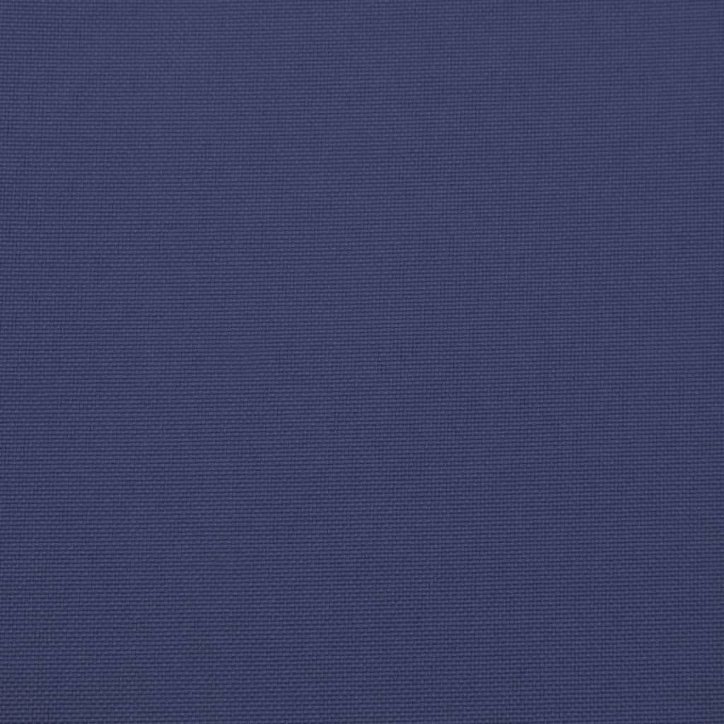 vidaXL Coussins de palette 6 pcs bleu marine 40x40x3 cm tissu oxford
