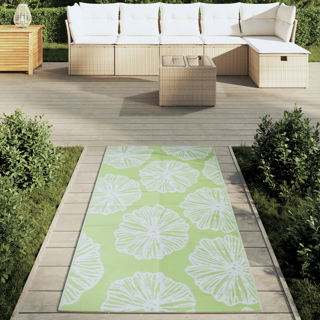 vidaXL Tapis d'extérieur vert 80x150 cm PP