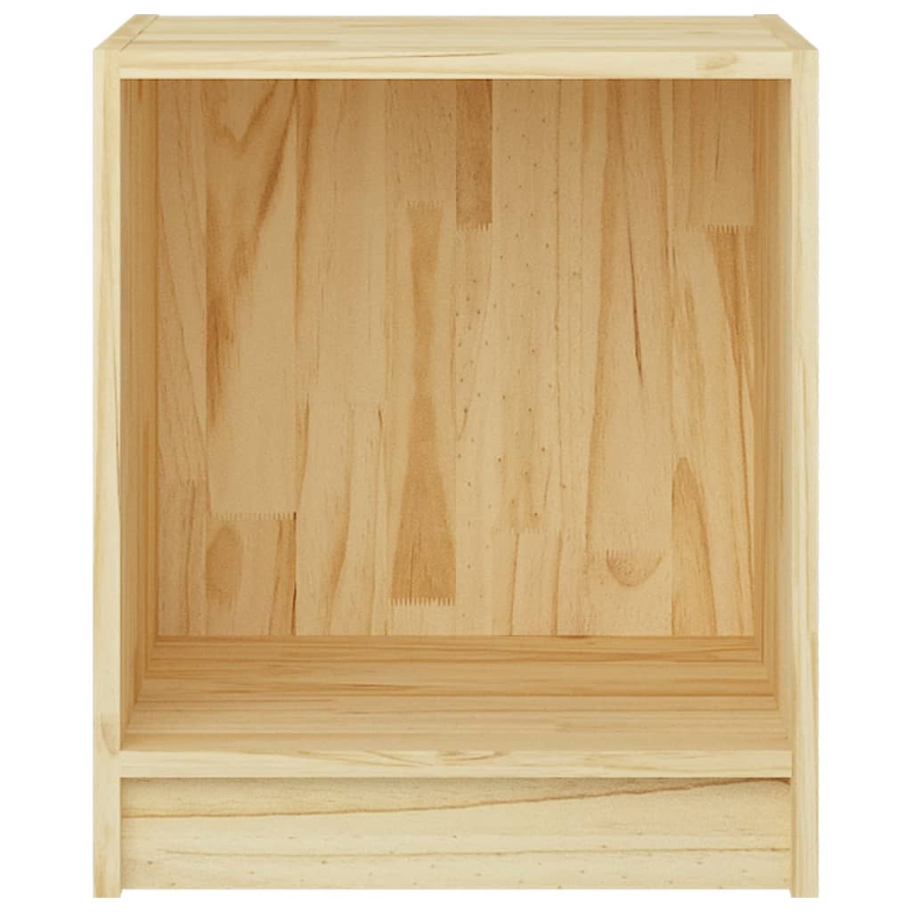 vidaXL Tables de chevet 2 pcs 35,5x33,5x41,5 cm bois de pin massif