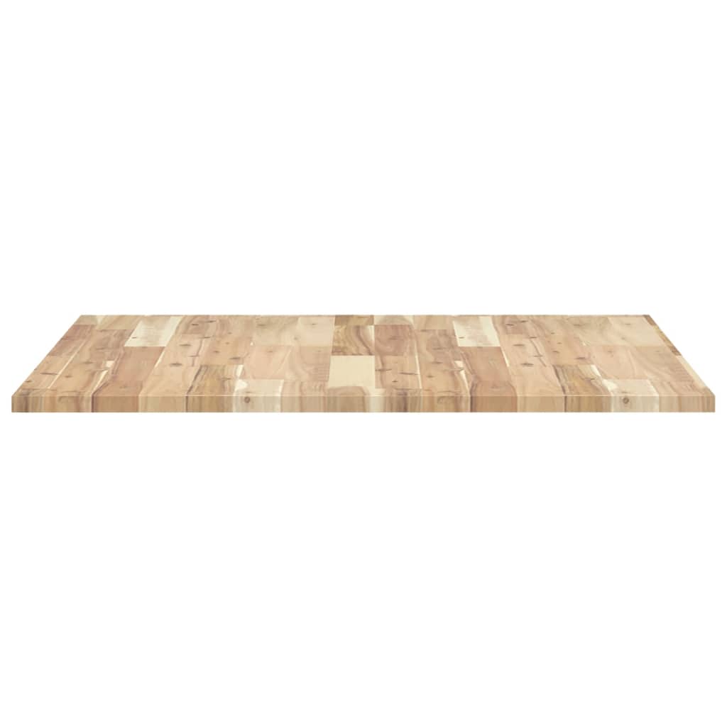 vidaXL Dessus de table carré 80x80x2 cm bois massif d'acacia