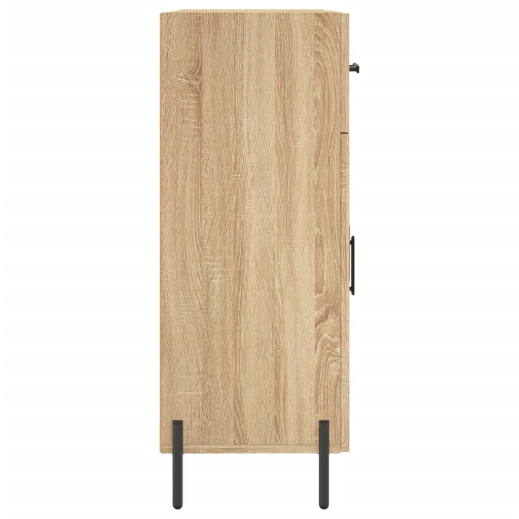 vidaXL Buffet chêne sonoma 69,5x34x90 cm bois d'ingénierie