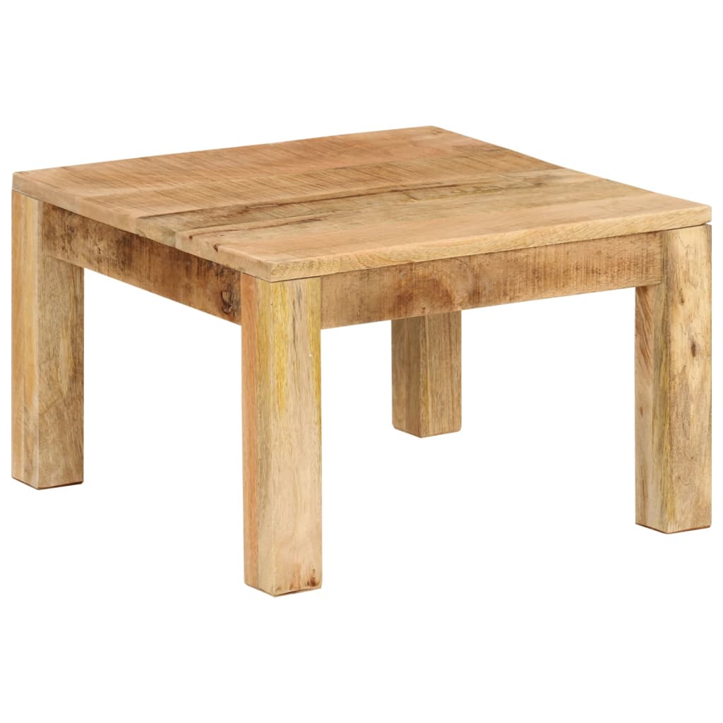 vidaXL Table basse 55x55x35 cm Bois de manguier massif