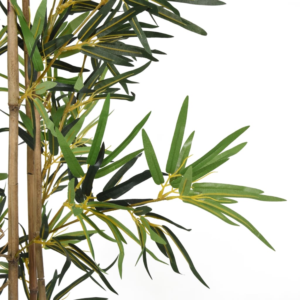 vidaXL Bambou artificiel 552 feuilles 120 cm vert