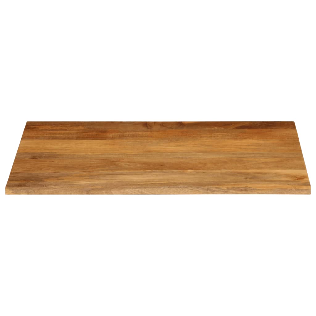 vidaXL Dessus de table à bord vivant 110x80x2,5cm bois massif manguier