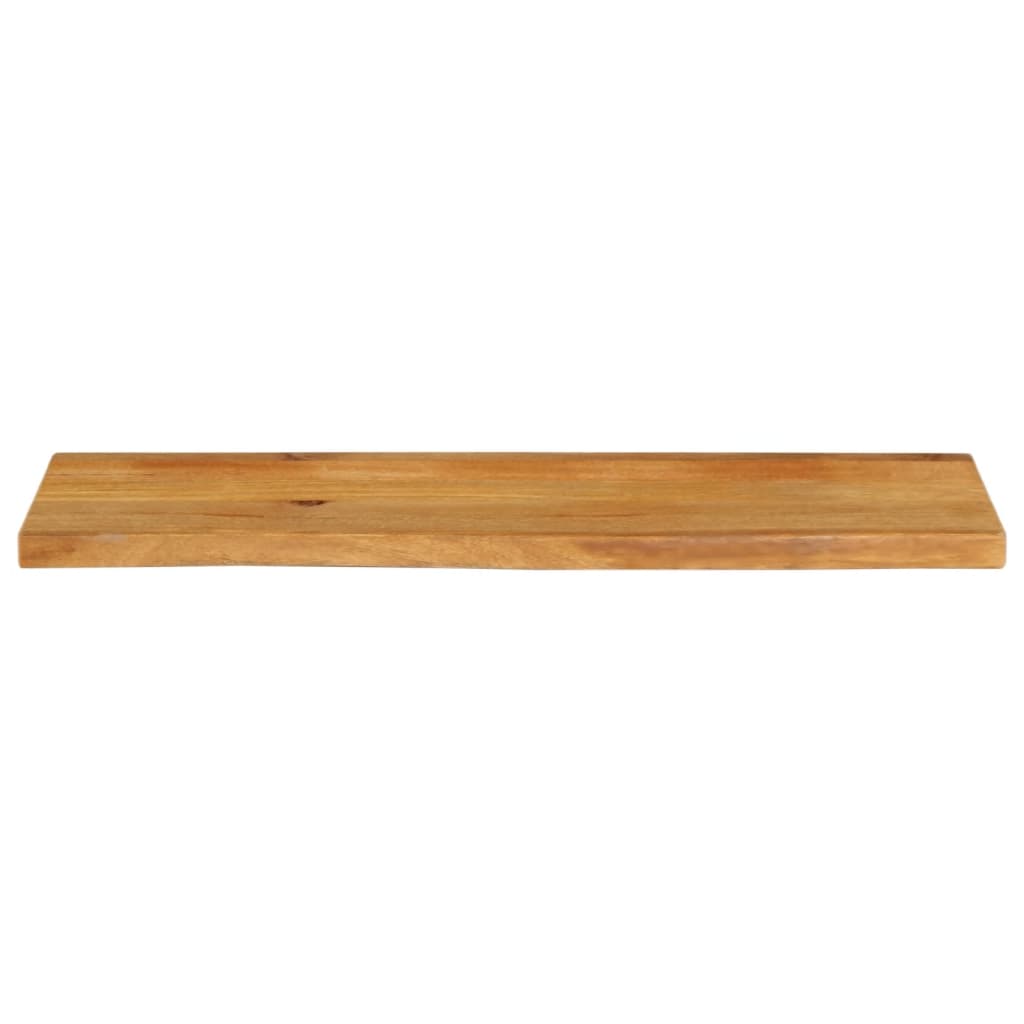 vidaXL Dessus de table à bord vivant 110x30x3,8cm bois massif manguier