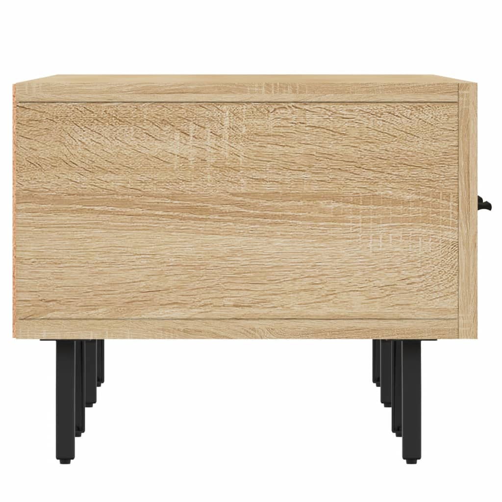 vidaXL Meuble TV chêne sonoma 150x36x30 cm bois d'ingénierie