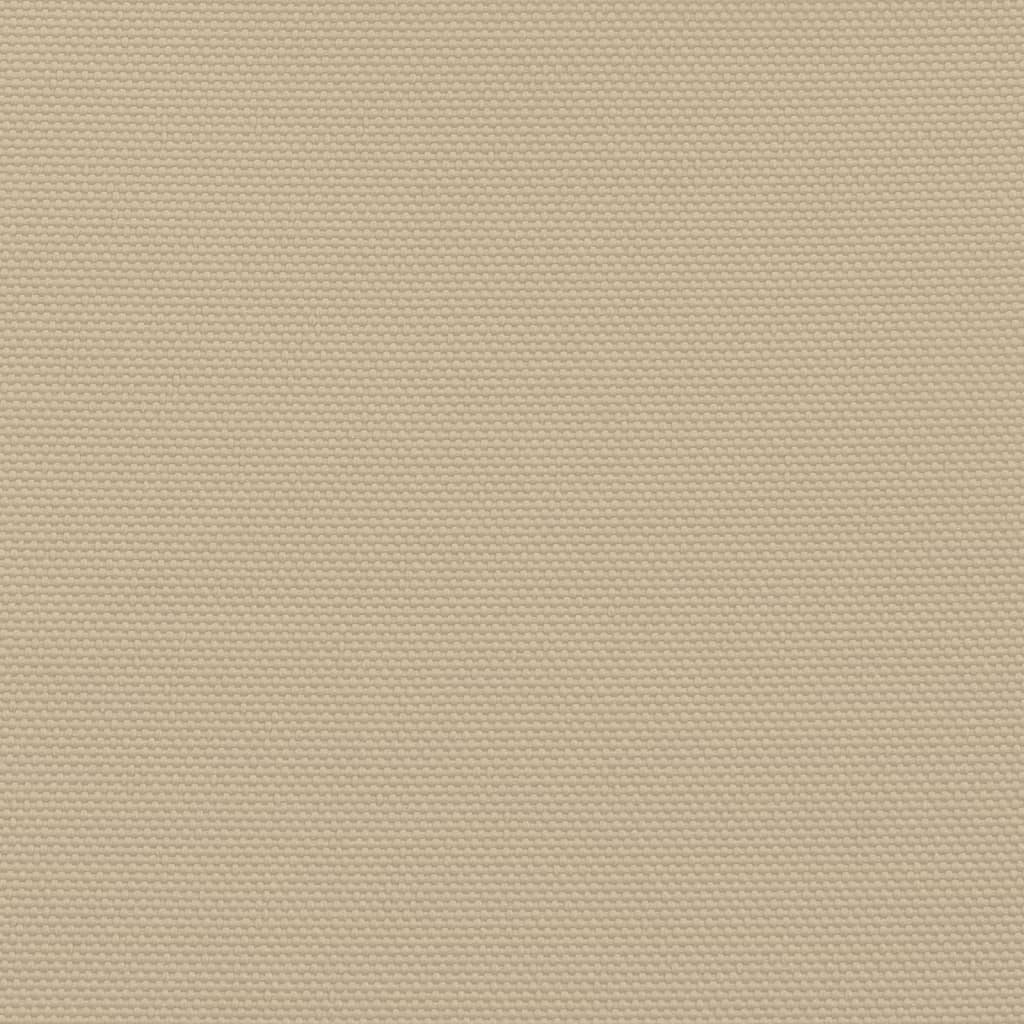 vidaXL Voile de parasol tissu oxford triangulaire 5x5x6 m beige