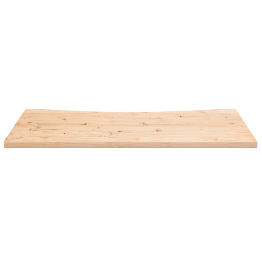 vidaXL Dessus de bureau 100x50x2,5 cm bois massif de pin