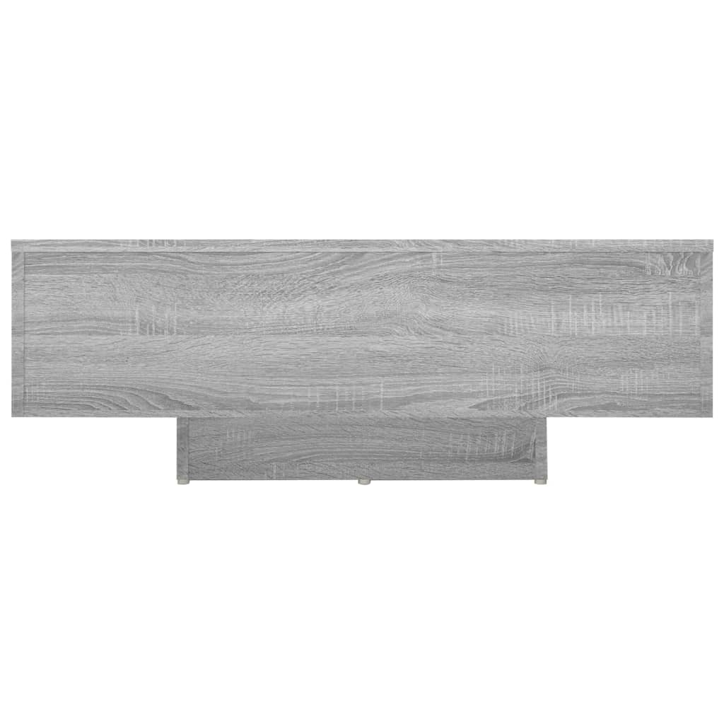 vidaXL Table basse Sonoma gris 85x55x31 cm Bois d'ingénierie