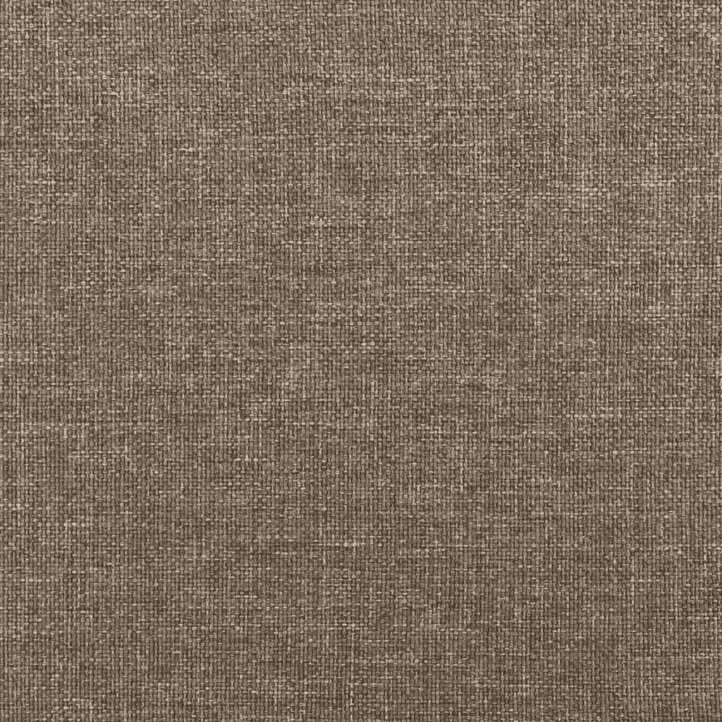 vidaXL Tête de lit à LED Taupe 200x5x118/128 cm Tissu