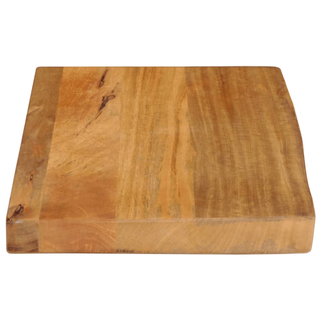 vidaXL Dessus de table à bord vivant 50x20x3,8 cm bois massif manguier