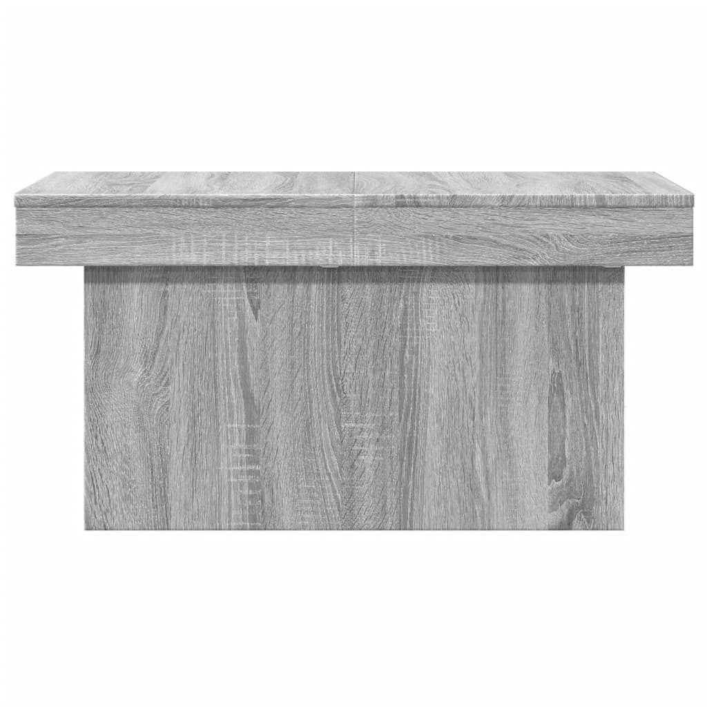 vidaXL Table basse sonoma gris 100x55x40 cm bois d'ingénierie