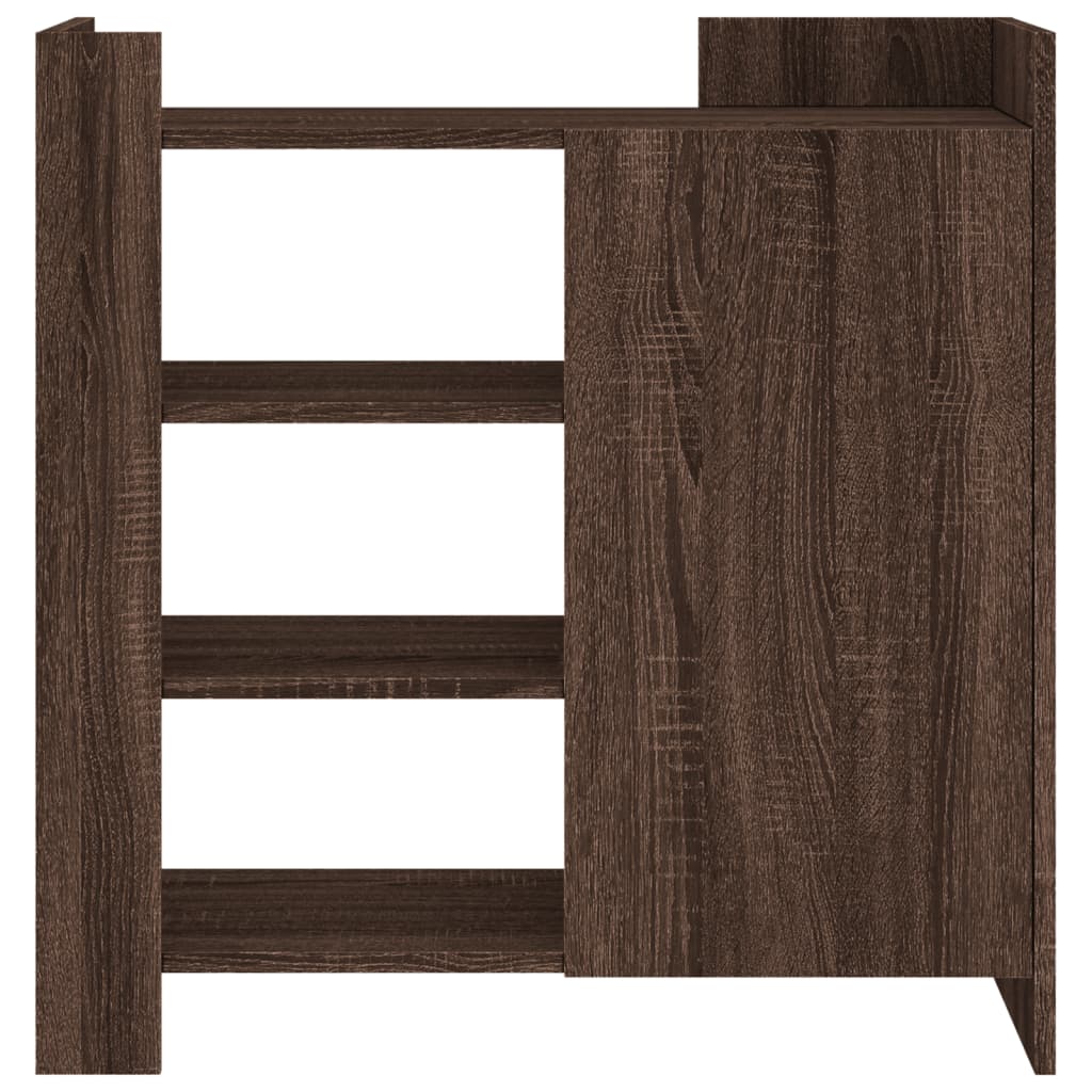 vidaXL Buffet chêne marron 73,5x35x75 cm bois d'ingénierie