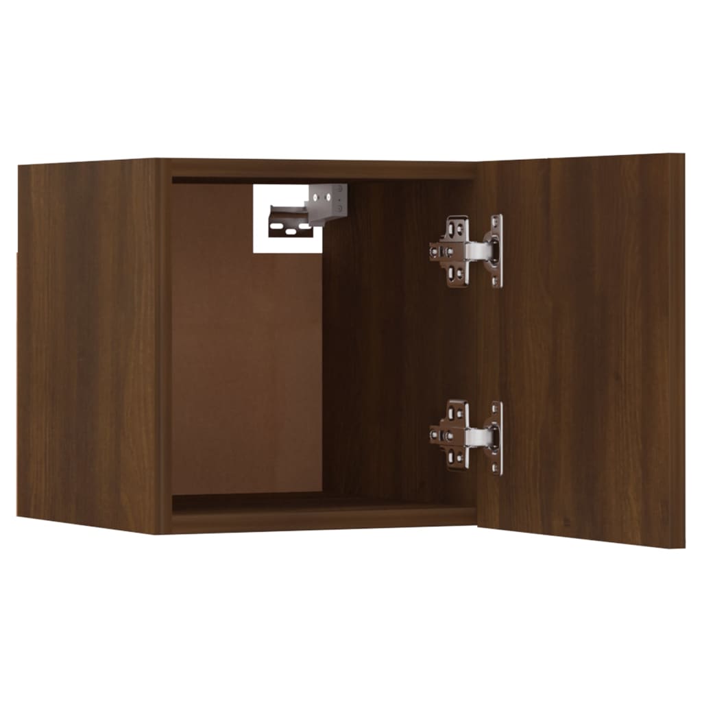 vidaXL Ensemble de meubles TV 5 pcs Chêne marron Bois d'ingénierie