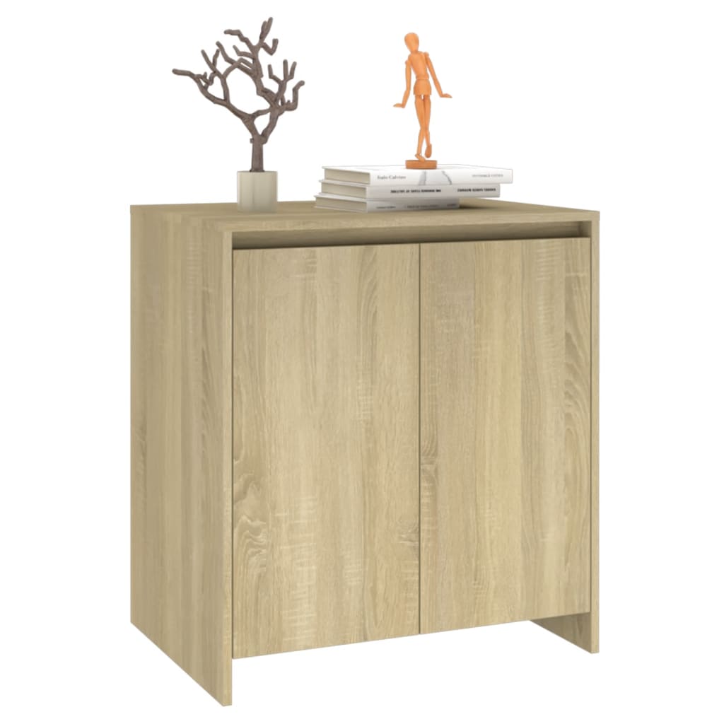 vidaXL Buffet Chêne sonoma 70x41x75 cm Bois d'ingénierie