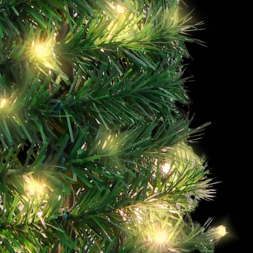 vidaXL Sapin de Noël artificiel escamotable 50 LED vert 120 cm