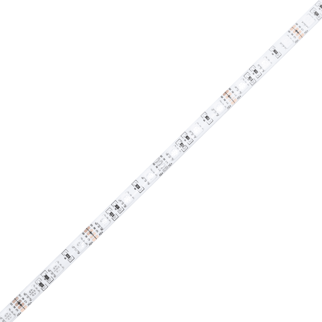 vidaXL Tête de lit à LED Crème 100x5x118/128 cm Similicuir