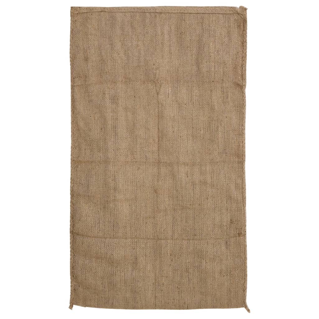 vidaXL Sacs en jute 5 pcs 60x105 cm 100 % jute 340 g/m²