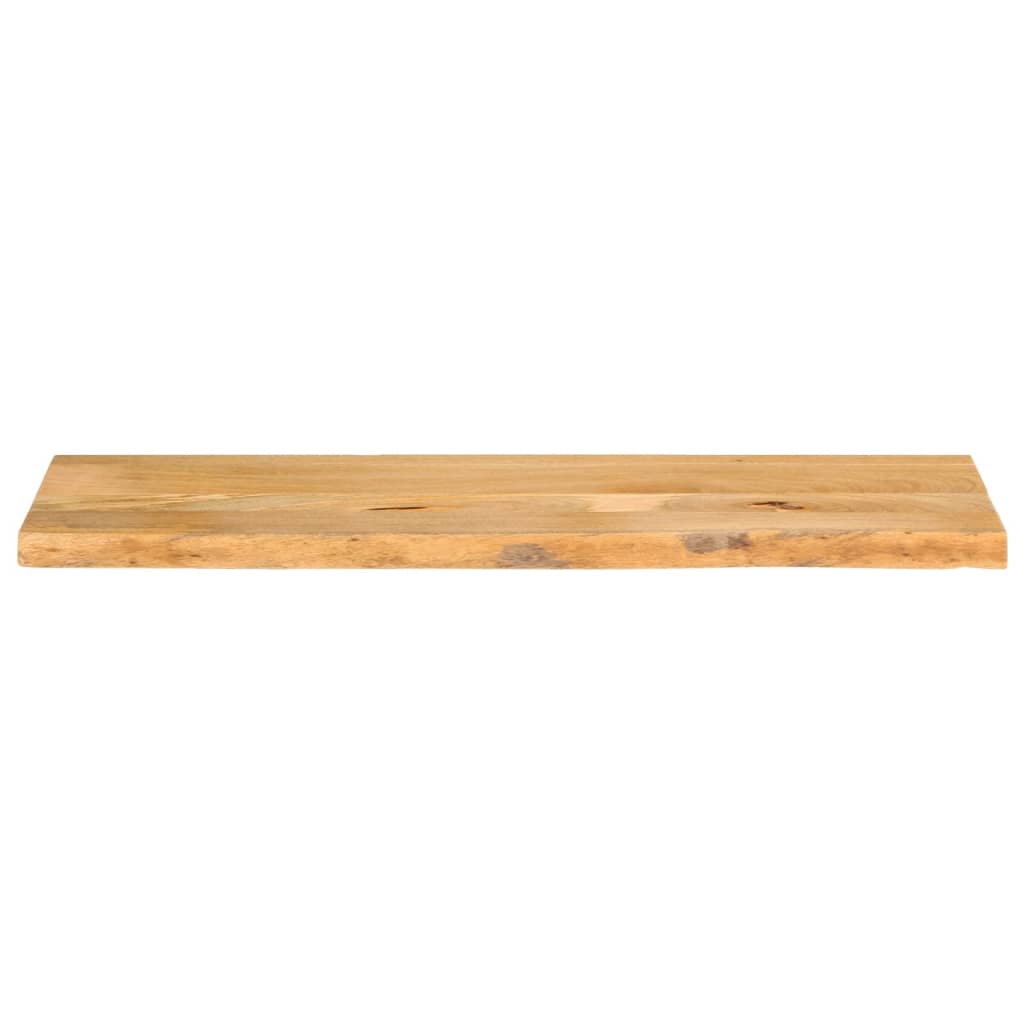 vidaXL Dessus de table à bord vivant 120x20x2,5cm bois massif manguier